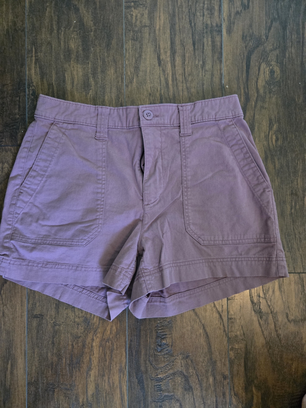 Old Navy Dusty Mauve Utility Cargo Shorts